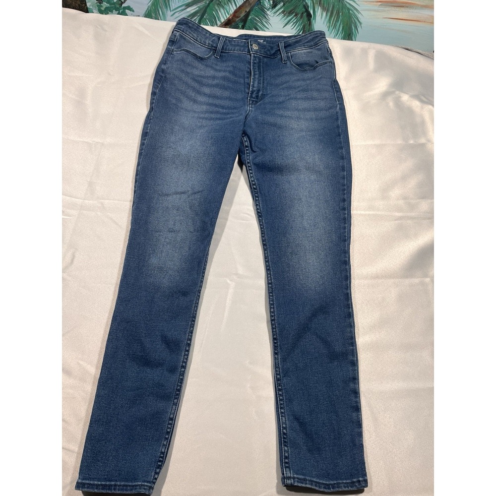 Old Navy, Blue Jeans, Medium Wash Four Pocket Shallow Front Pocket Size 10